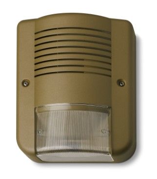 AVS ELECTRONICS 1161146 Self-powered outdoor LED siren in ABS BRONZE finish