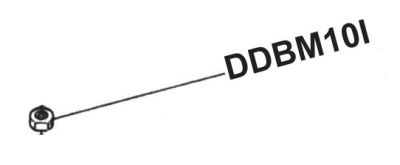 RIB DDBM10I 10MA LOW STAINLESS STEEL NUT UNI5590