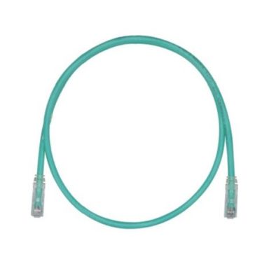PANDUIT UTPSP2.5MGRY Patch Cord in Rame- Cat 6- Green UTP Cable- 2.5 Meter