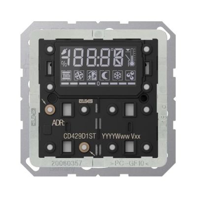JUNG CD429D1ST Controller ambientale KNX compatto, con display e