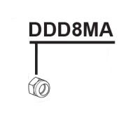 RIB DDD8MA 8MA HIGH AUTOB NUT