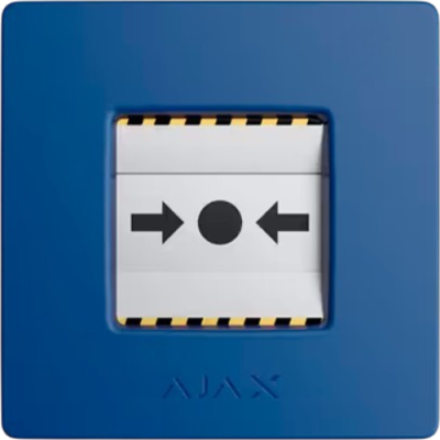 AJAX 71254 Call Point Manual (Blue) (8EU) ASP Blue