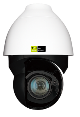 TKH SECURITY PD980 8 MP high-speed PTZ camera with 31x zoom, IR, Wiper