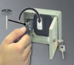 TAU P-650ESE02 EXTERNAL UNLOCK WITH BLIND FOR MASTER