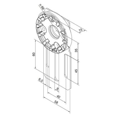 TTGO 625.10037 Support/compact, adjustable stand (standard)