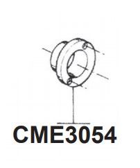 RIB CME3054 PERFORATED TURNED NY COMPASS (CPL1095)