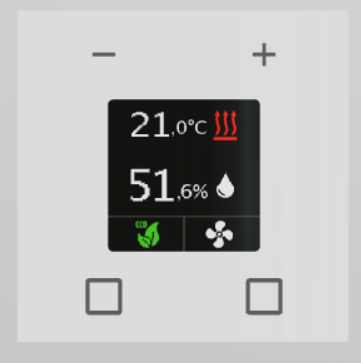 MDT SCN-RTN55S06.01 Termoregolatore ambiente Smart 55