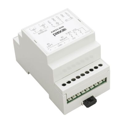 PASO AW25-DIN 25W Class-D Stereo DIN Rail Amplifier