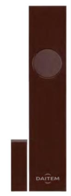 DAITEM SH283AX Rivelatore di apertura multicontatto marrone