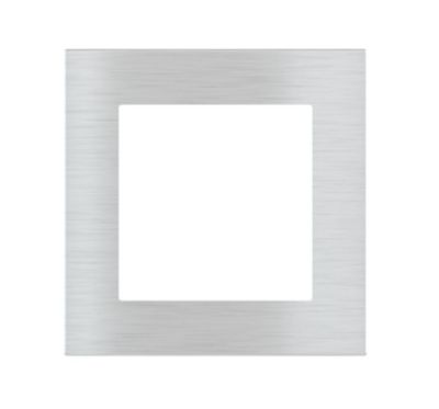 EKINEX EK-DQG-GAG Square window plate 55X55 in plastic (silver color)