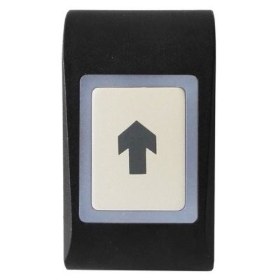 ARITECH INTRUSION ACL800-PB-B Exit request button, black color.