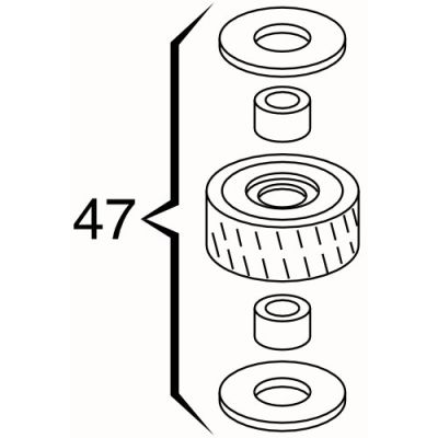 FAAC SPARE PARTS 63003473 ROTOR UNIT WITH CLUTCH 844