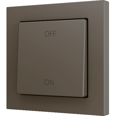 ZENNIO ZS551PB2MC ZS55. Simple Soft push button for 2 binary inputs