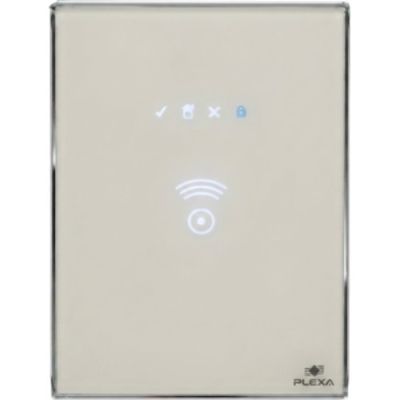 PLEXA KP-IV-F Mifare 13.56 MHz peripheral in green white glass