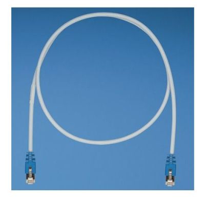 PANDUIT STPCH1.5MBBU Patch Cord in Rame- Cat 5e- Intl Gray S/FTP Cable- 1.5 meters