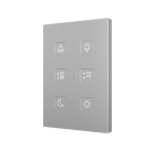 ZENNIO ZVITRXL6 RGB XL 6 key. PC-ABS capacitive button - 6