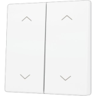 ZENNIO ZS55CSOFT24SHMW ZS55. Cover for Double KNX Soft push button 55x55