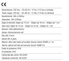 TECNOCONTROL SE320EC Domestic gas detector for CO-relay-electrochemical sensor - 230V. IMQ - Life 6 years