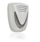 VENITEM 23.26.34 Sirena MINI MURANO L bianco/fumè + lampeggiante led 