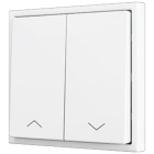 ZENNIO ZS70CSOFT22SHMW ZS70. Cover for Double KNX Soft push button 70x70