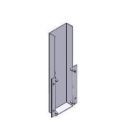 CAME-RICAMBI 119RIG044 FLANGIA ATTACCO ASTA RETTANGOLARE 60X40