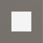 EKINEX EK-SQP-FGL Placca Surface (71 e 20Venti ) quadrata colore grigio londra
