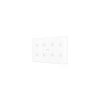 ZENNIO ZVITXLX8 TECLA XL backlit 8-key capacitive touch switch, custom
