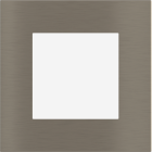EKINEX EK-SQG-GBR Placca Surface (71 e 20Venti ) quadrata colore nichel