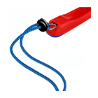 KNIPEX 00 62 10 TR Tethered Tool Clips red (10 pieces)
