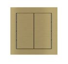 EKINEX EK-T2R-GB Pack of 2 vertical rectangular buttons 71 series