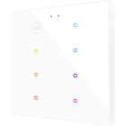 ZENNIO ZVIFR8 FLAT RGB 8. CAPACITIVE GLASS BUTTON -