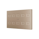 ZENNIO ZVITRXL10C RGB XL 10 key. PC-ABS capacitive button - 1