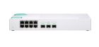 QNAP QSW-308S EIGHT 1GBE NBASE-T PORTS