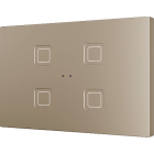 ZENNIO ZVITXLX4C XL X4 key. PC-ABS Capacitive push button - 4 but