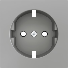 ZENNIO ZS70CTSCSS ZS70. Cover for Schuko socket with screws 70x70 mm