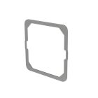 ZENNIO ZACLEVEL1 Metallic levelling plate for Flat 55 RGB and Tecla