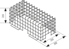 COOPER CSA ILLUMINAZIONE BTSGRID GRIGLIA DI PROTEZIONE BEAMLITE/BEAMTECH SMALL 1 E 2 (53x30x22mm)