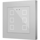 ZENNIO ZVIFR55X6S FLAT RGB 55 X 6. CAPACITIVE GLASS BUTTON