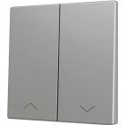 ZENNIO ZS70CSOFT22SHS ZS70. Cover for Double KNX Soft push button 70x70