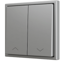 ZENNIO ZS70CSOFT24SC ZS70. Cover for Double KNX Soft push button 70x70