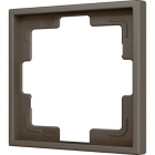 ZENNIO ZS70FM1M ZS70. 1-gang Frame - Mocha