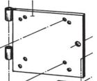 RIB CCA1016 SUPP.R60 GBC (GEWISS) COL1223 PLATE