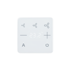 ELSNER 71323 KNX eTR 102 FC, signal white RAL 9003 Room Temperature