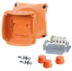 HENSEL FK 0604 Cassetta di derivazione IP65. 5 poli. per cavi in