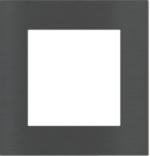 EKINEX EK-SQS-GBU Placca Surface (71 e 20Venti ) quadrata colore carbonio