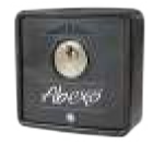 ABTECNO APE-518/0030 Pulsante a chiave da esterno a due contatti