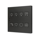 ZENNIO ZVITR8 TECLA RGB 8. PULSANTE CAPACITIVO IN PC-ABS