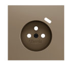 ZENNIO ZS70CF1USC ZS70. French socket cover with USB C 70x70 mm - Ch