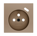 ZENNIO ZS55CF1USC ZS55. French socket cover with USB C 55x55 mm - Ch