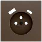 ZENNIO ZS70CTFSM ZS70. Cover for French socket with screws 70x70 mm